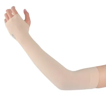 

1 Pair Arm Sleeve Lightweight Sunshade Breathable Women Men Outdoor Sportswear Accessories With Thumb Hole