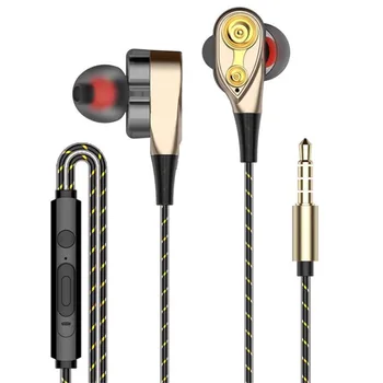 

UNITOP Stereo Bass Headphone In-Ear 3.5MM Wired Earphones HIFI Earpiece Sports Headset with MIC for Xiaomi Samsung Huawei iPhone