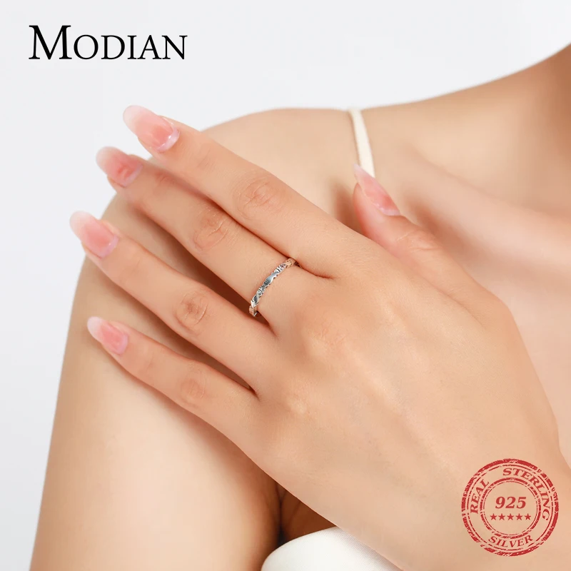 Modian novel fish stackable ring real 925 sterling silver fashion special animal finger rings minimalist jewelry women gift silver ring,silver rings,gold plated silver ring,silver plated ring
