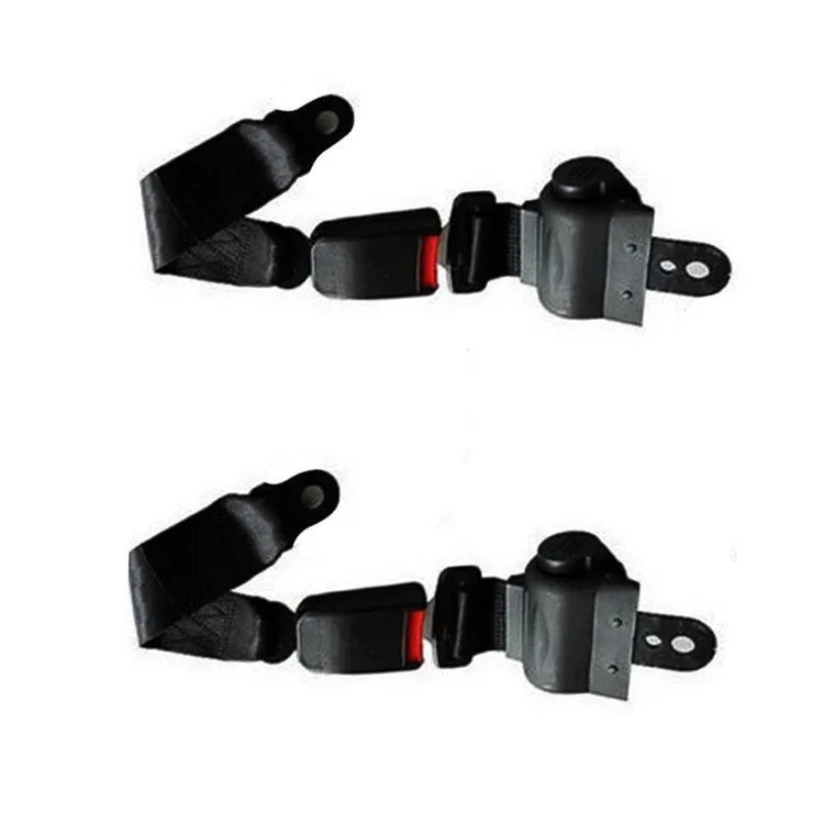 Cross Border for Automobile Safety Belt Two-Point Automatic Contraction Amusement Equipment Bus Safety Belt