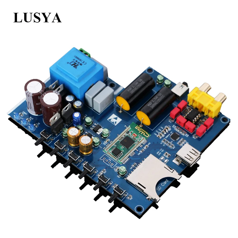 Buy  Lusya ES9023 DAC audio decoding I2S or SPDIF output Bluetooth digital audio board WAV/APE/FLAC loss