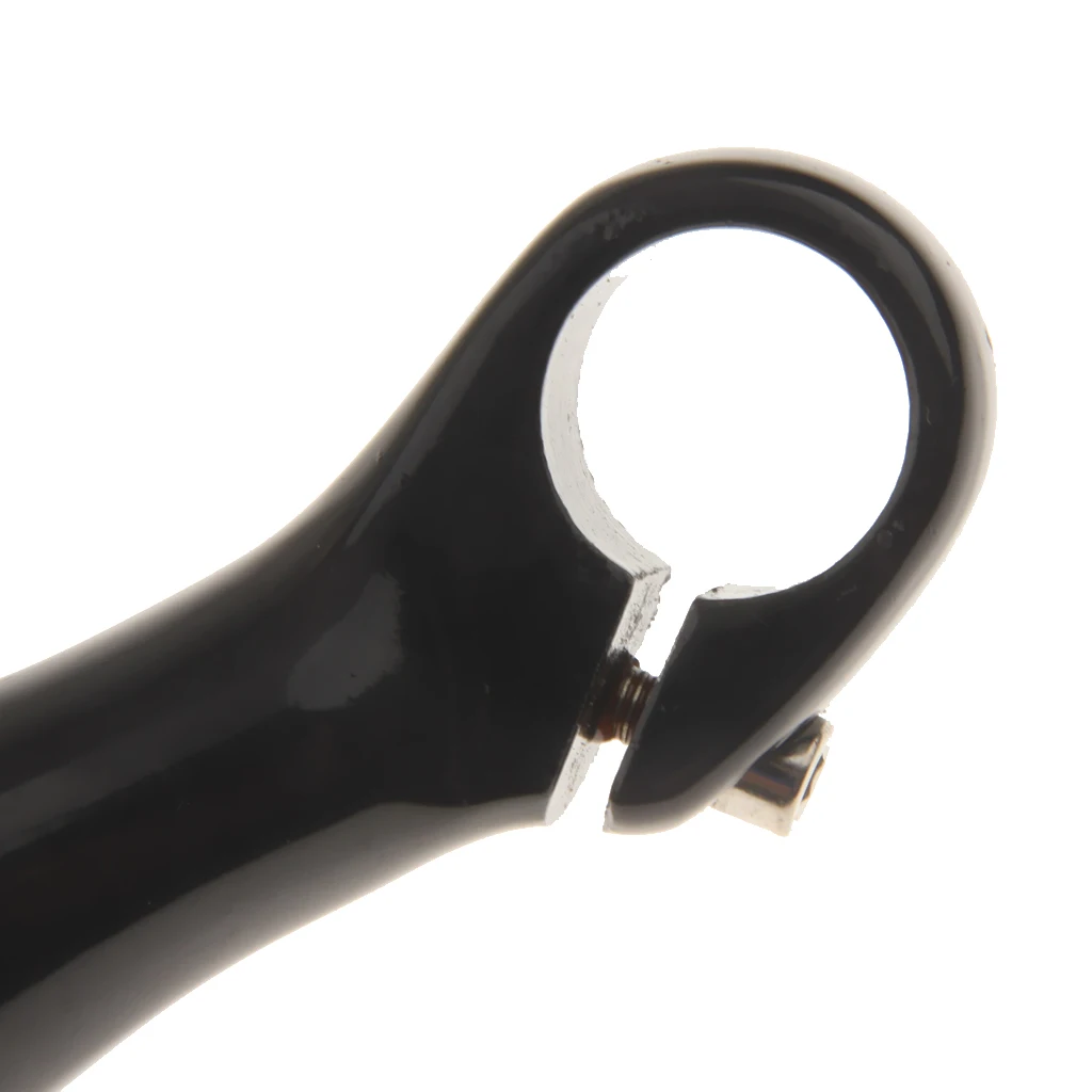 1 Pair Cycling Bike Bicycle Aluminum Vice Handlebar Grip Bar End Plug Black