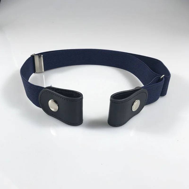Women/Men No Bulge No Hassle Waist Belt Adjustable Belts for Jean Pants Dresses Buckle Stretch Elastic Invisible Waist Belt