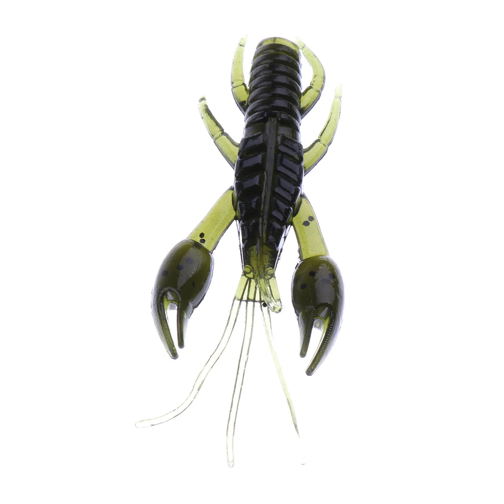 Soft Worm Shrimp Sea Fishing Lures Tackle Crankbaits Bait Minnow Bait