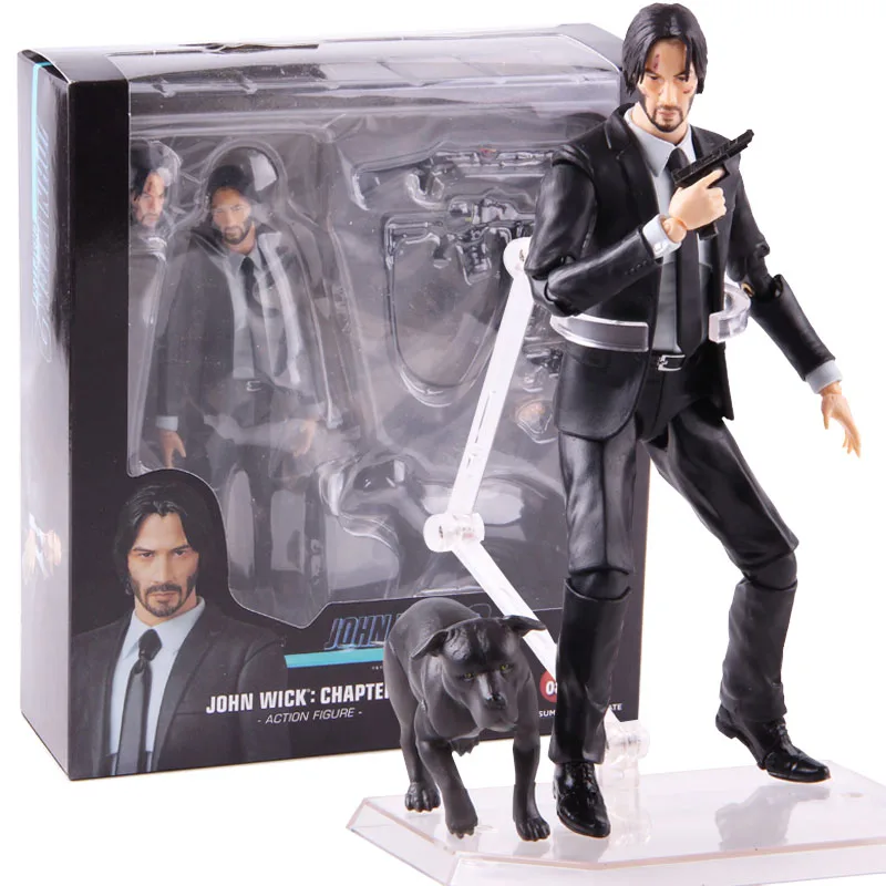 MAFEX 085 John Wick Chapter 2 ПВХ фигурка Коллекционная модель игрушки - Цвет: with colorful box