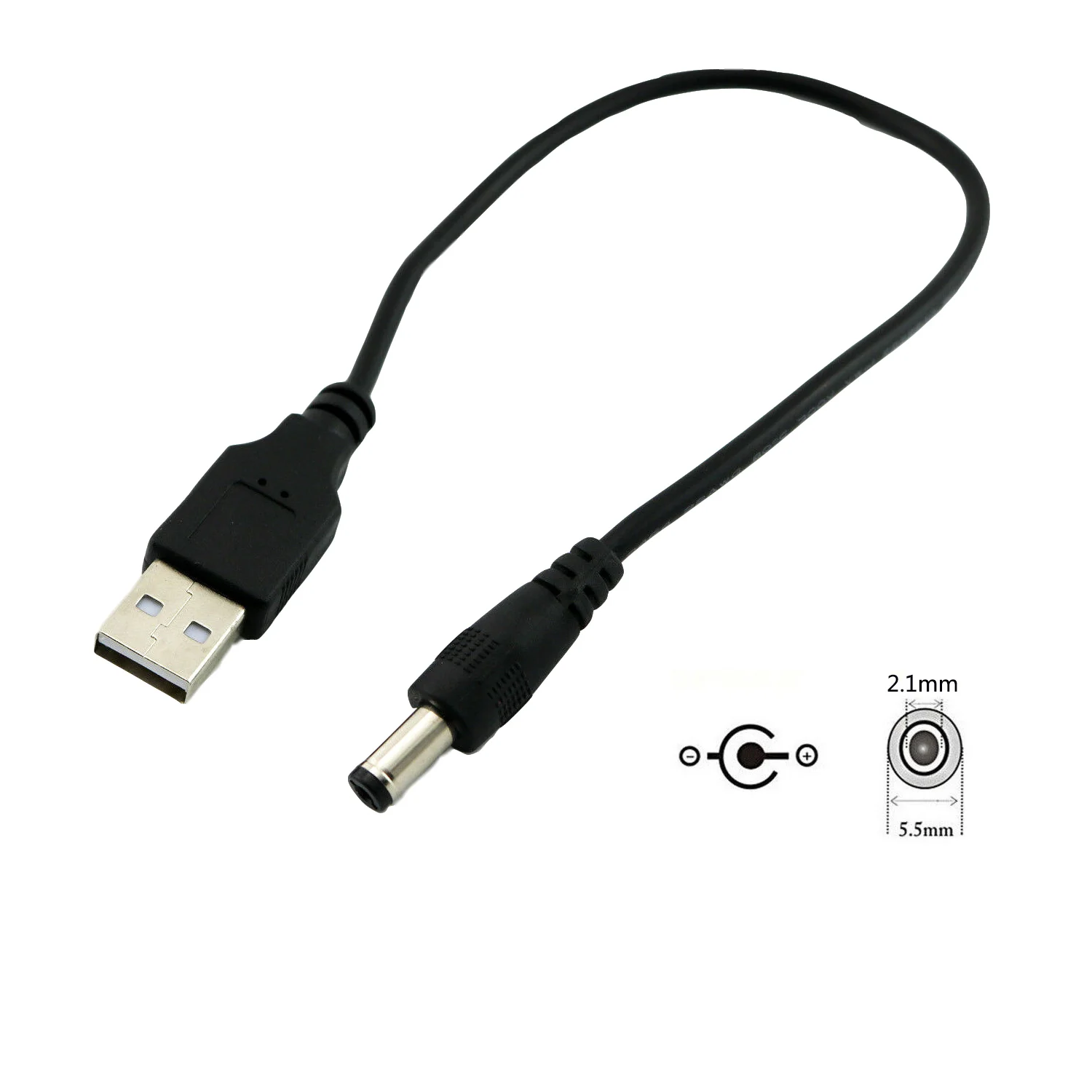 USB 2 0 Тип A штекер в постоянный ток 5 мм x 1 В DC разъем питания удлинитель зарядного