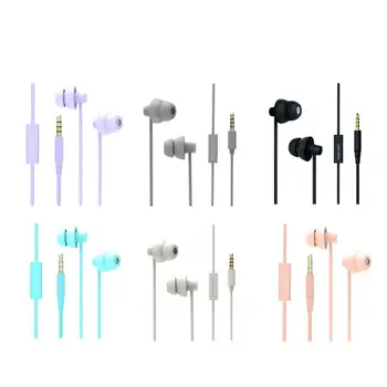 

Sleep Earplugs Wired Headphones Game Music Sport Earphone Hands-free with Mic For Android Smartphone Unique Total Soft Silicone