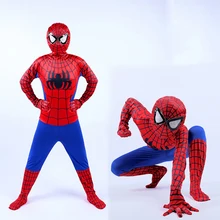 Г. Новые брендовые комбинезоны с человеком-пауком, костюм Человека-паука костюмы Человека-паука для детей, Хеллоуин костюм супергерой, одежда DBR298