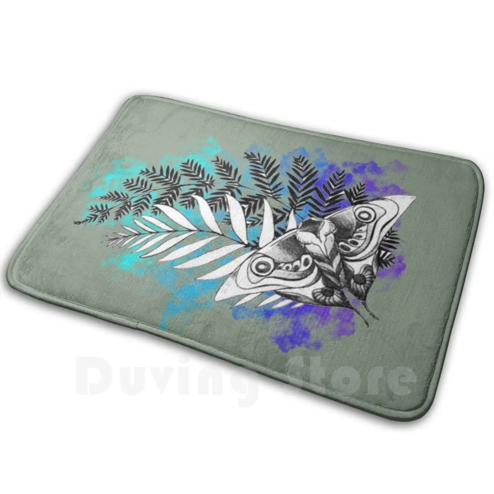 The Last Of Us Tattoo Splash Morbido Tappetino Antiscivolo Tappeto Cuscino Tlou Tlou Parte 2 Tlou Parte Ii L'Ultimo Di Noi Impertinente