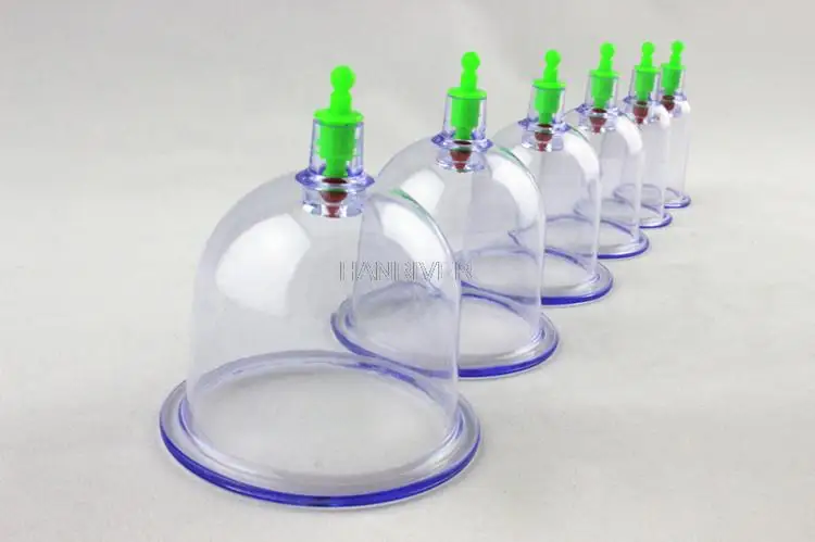 HANRIVER 6 vacuum cupping meridian massage cupping device, massager massager health and beauty hot selling 6