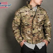 Emersongear синяя этикетка тактический стиль термокуртка TCU Vogue нейлон Мультикам Военная армейская повседневная мужская куртка ветрозащитная ткань