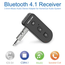 Wavlink аудио-aux-приемник стерео bluetooth 4,1 Беспроводной адаптер мини USB bluetooth адаптер 3,5 мм для динамика наушников автомобиля аудио
