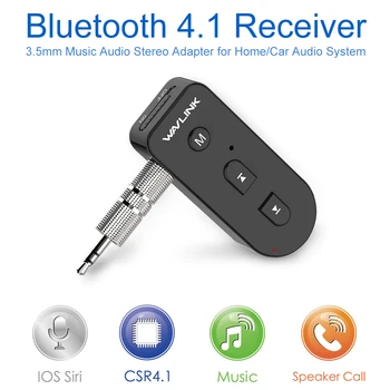 

Wavlink Audio-Receiver AUX Stereo Bluetooth4.1 Wireless-Adapter Mini USB bluetooth adapter 3.5mm for Speaker Headphone Car Audio