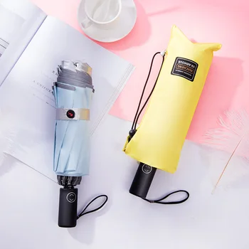 

Inverted umbrella rain female black coated automatic sun folding umbrella children anti-windmill umbrella male Paraguas Mujer um