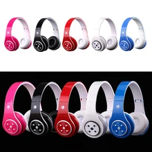 ST6 Wireless Wired Aux Bluetooth Childrens Kids Headphone 85db Volume Limited Foldable Microphone Teens use