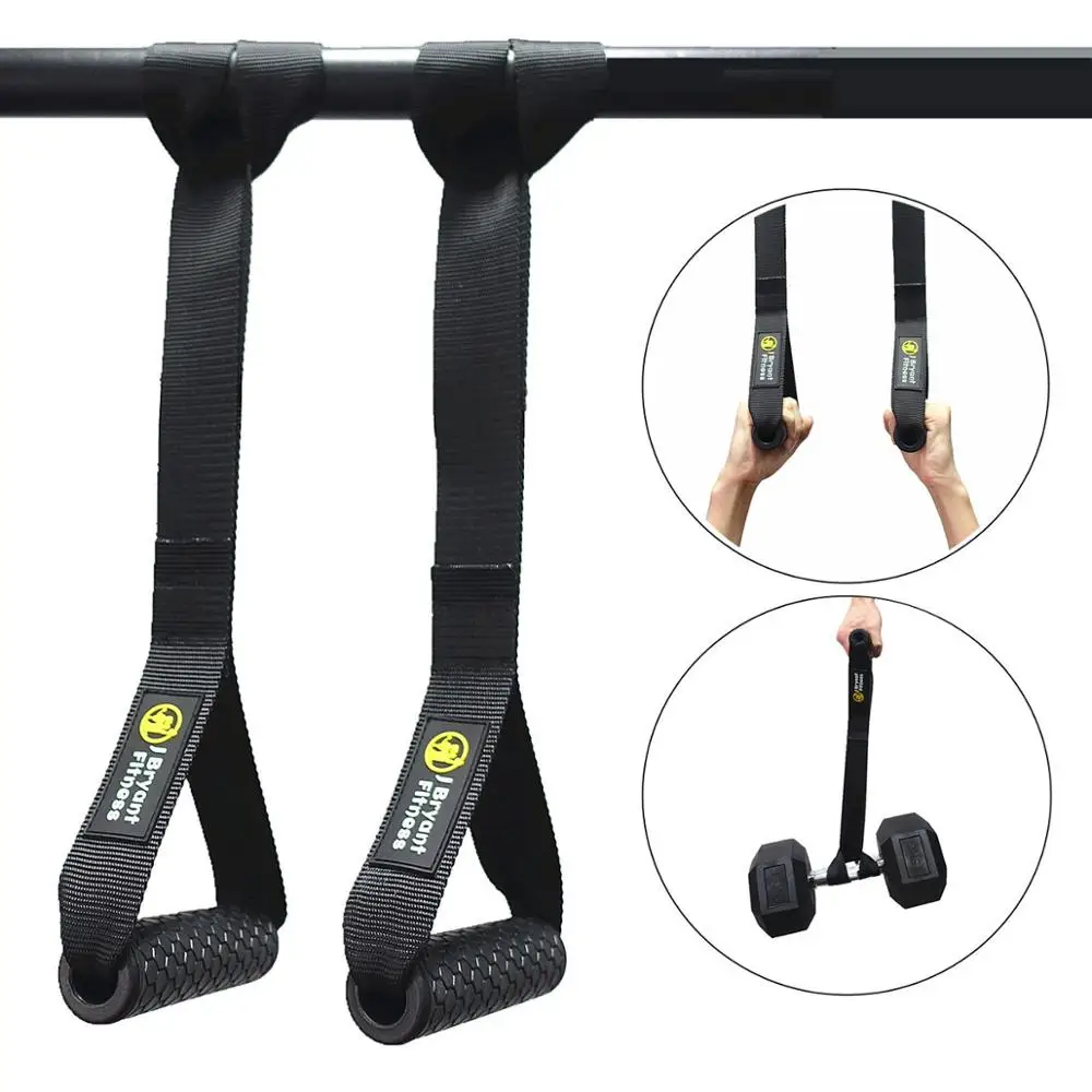 Fitness Workout Handle Weightlifting Grip T-bar Row Portable Exercise Handle Graps for Home Gym Cable Machines Attachments Heavy Duty Deadlifting Pull Up Fitness Workout