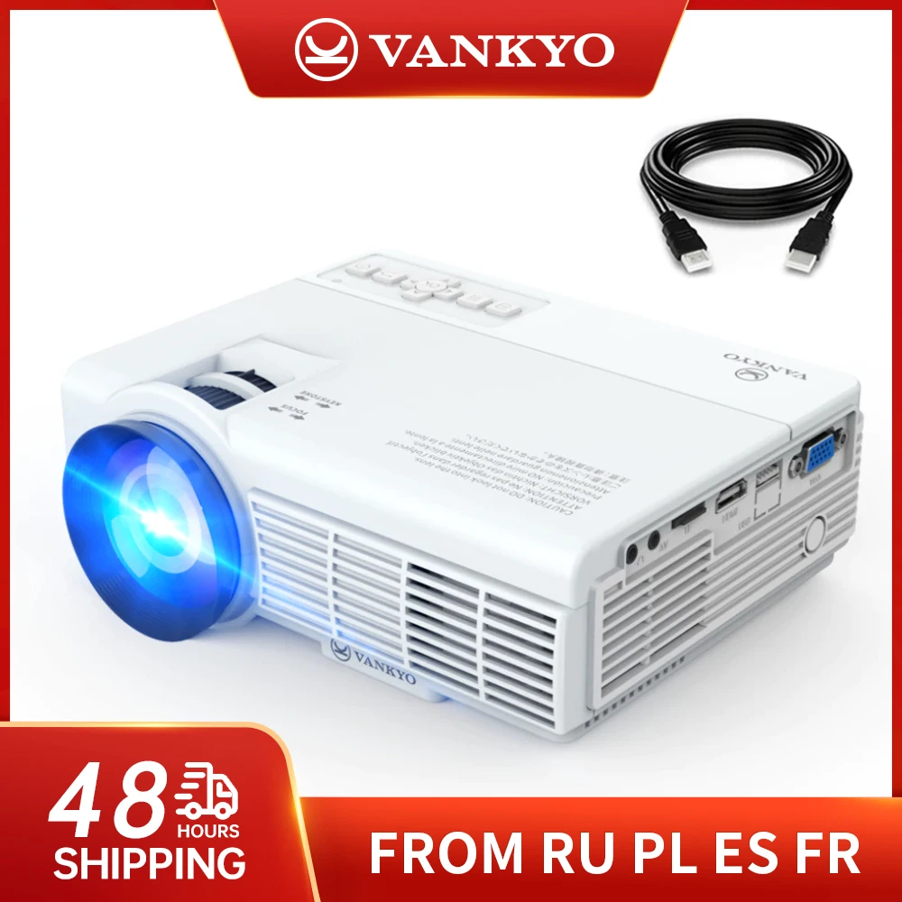 VANKYO LEISURE 3 HD Mini Projector 1920*1080P 170'' Projector Video