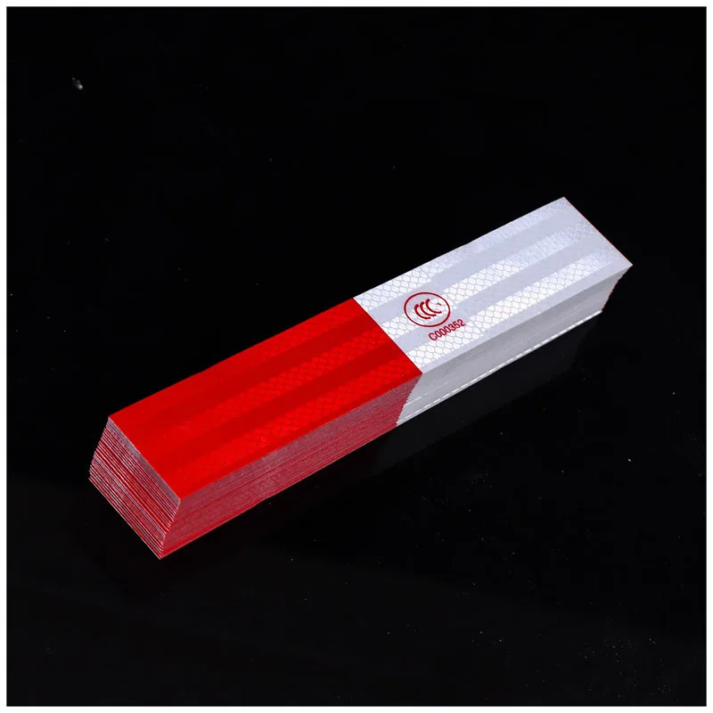 

Car Reflective Strip Truck Annual Inspection Reflective Strip Car Reflective Film Warning Tape Reflective Stickers #