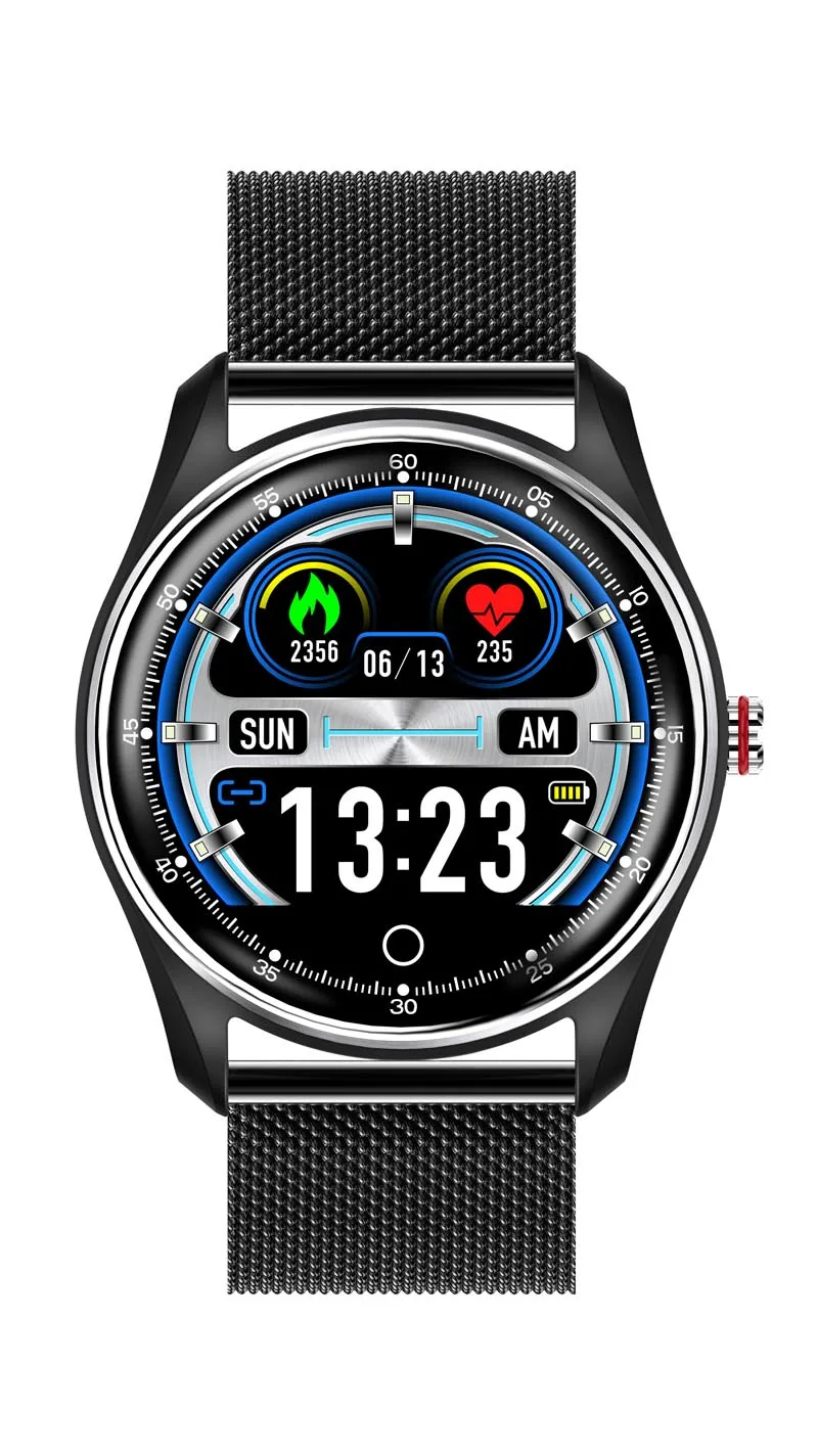 MAFAM MX9 ЭКГ ppg Смарт часы измерения артериального давления smartwatch водонепроницаемый ip68 android ios спортивный браслет для мужчин и женщин - Цвет: BlackSteel