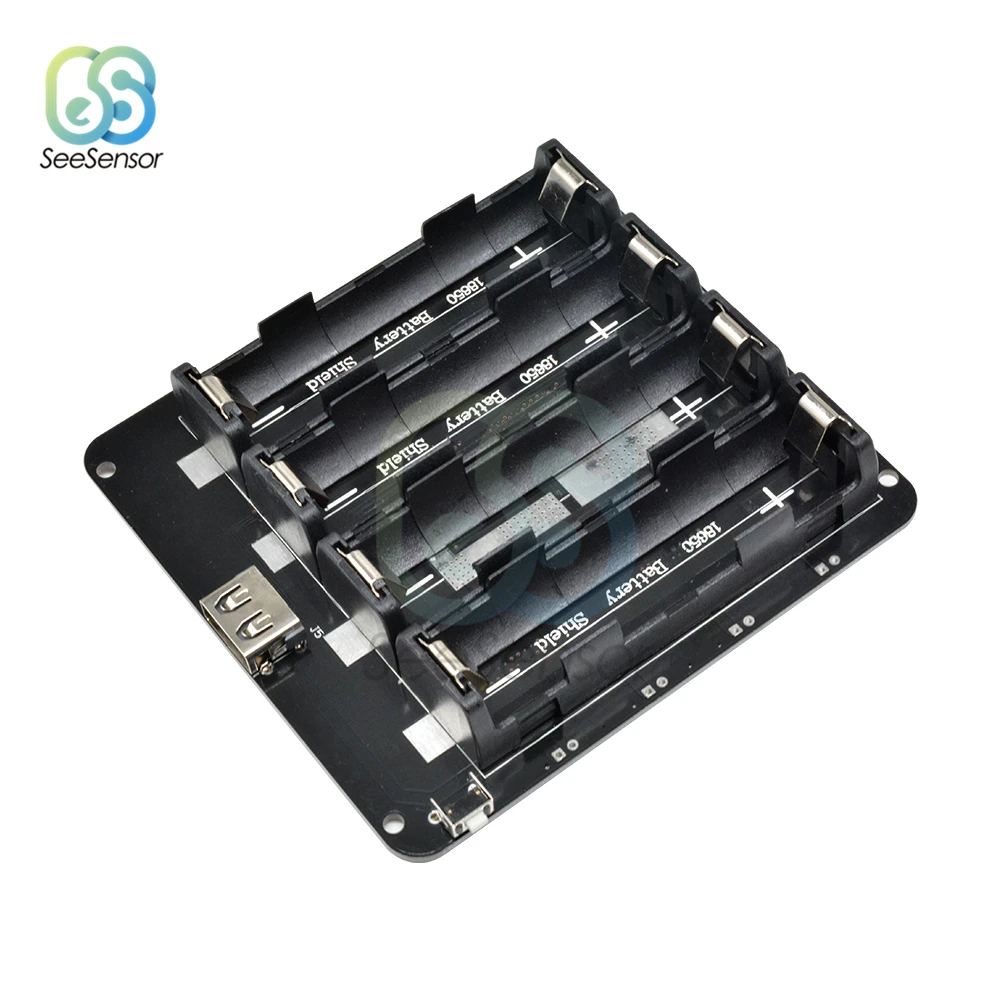 Плата расширения внешнего аккумулятора V9 18650 литиевая 5 В/3 А 3 В/1 Micro USB Type C для ESP32