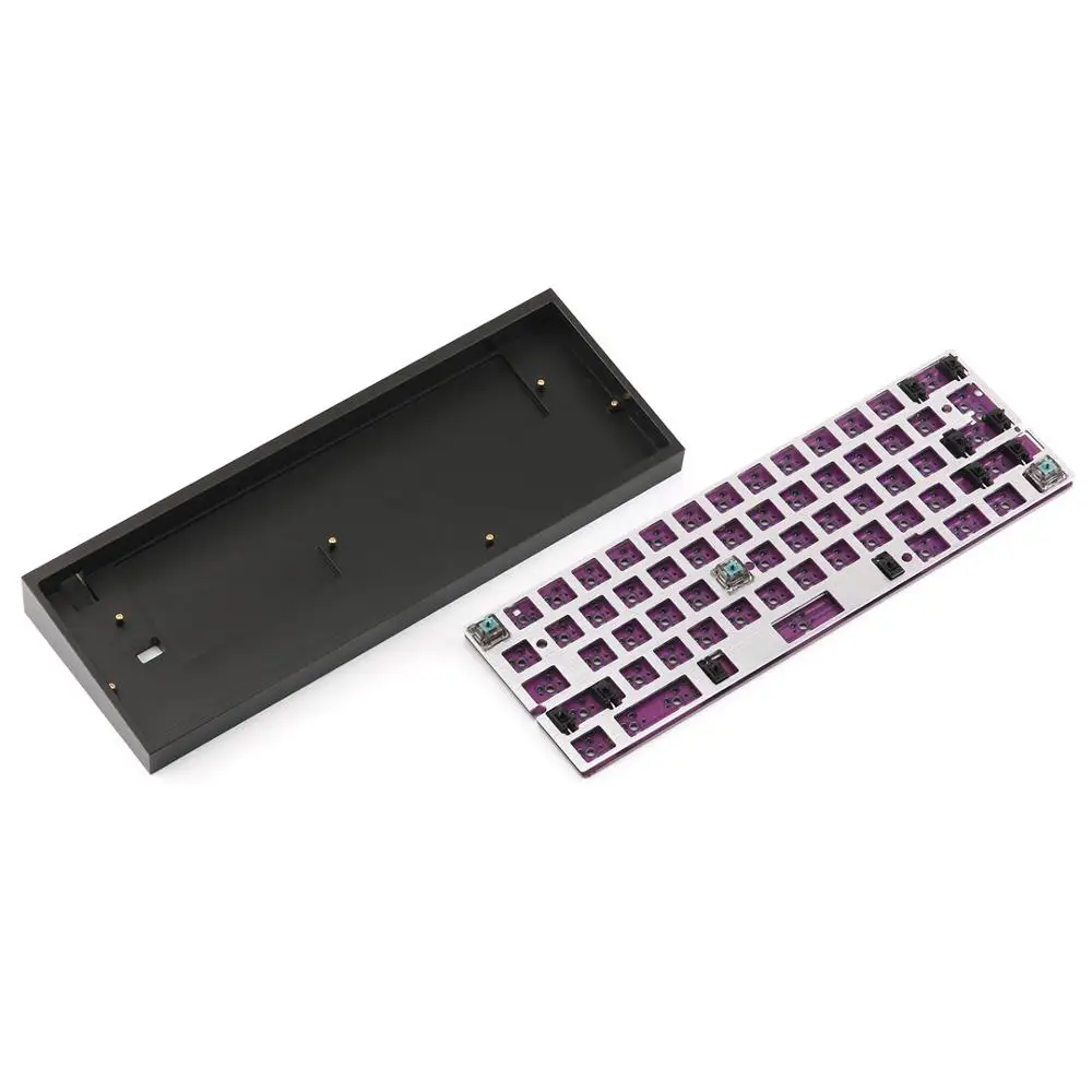 Pаспродажа KBDfans DZ60RGB ANSI горячая замена DIY комплект без колпачков для настройки механической клавиатуры