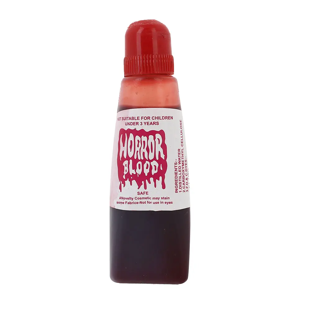 

Fake Blood Make Up Halloween Party Horror FX Zombie Demon Makeup Cosmetics