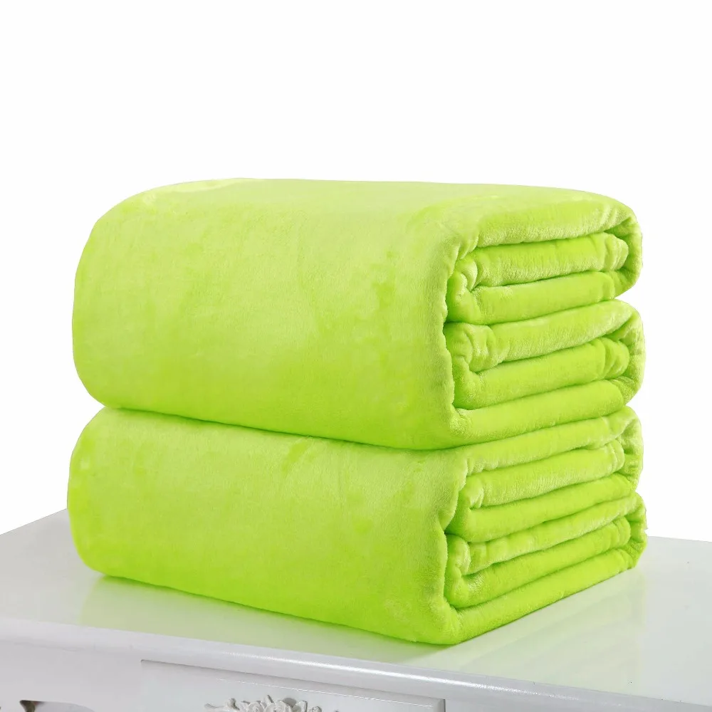 

Four Seasons General. Blanket Flannel Fiber Plaid soft warm thin Bed Sheet Cylindrical Cover Multifunctional Blankets