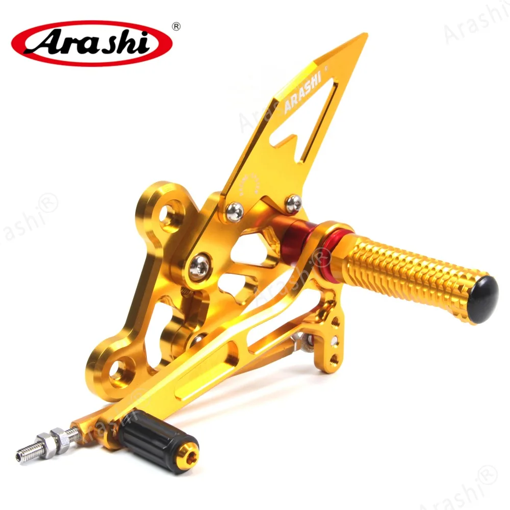 Араши Rider Rearset для SUZUKI GSXS750- Регулируемые подножки GSX-S750, 15, 16, 17, GSR 750