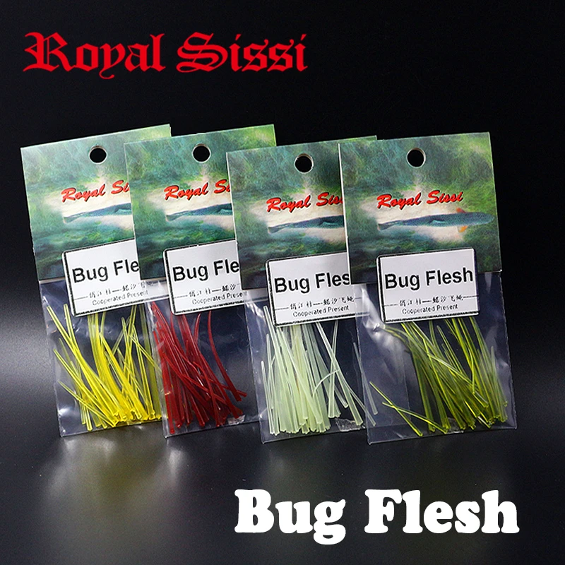 Royal Sissi 4packs set fly tying bug flesh tapered floating strips