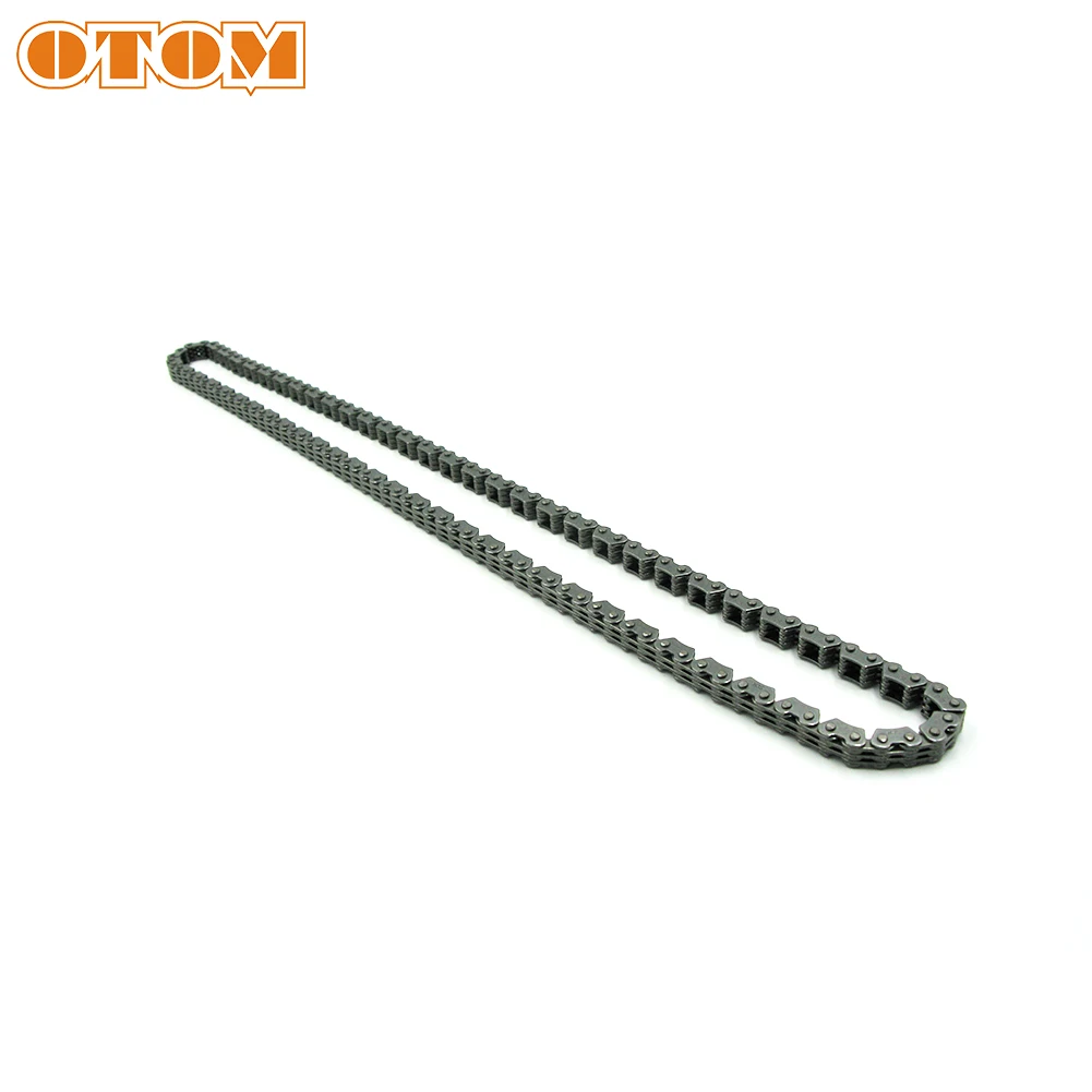 OTOM Мотоциклетная цепь для мотокросса, аксессуары для двигателя, бесшумная камера, цепь синхронизации, звено DID для HONDA AX-1 NX250 KW3 AX1 NX 250