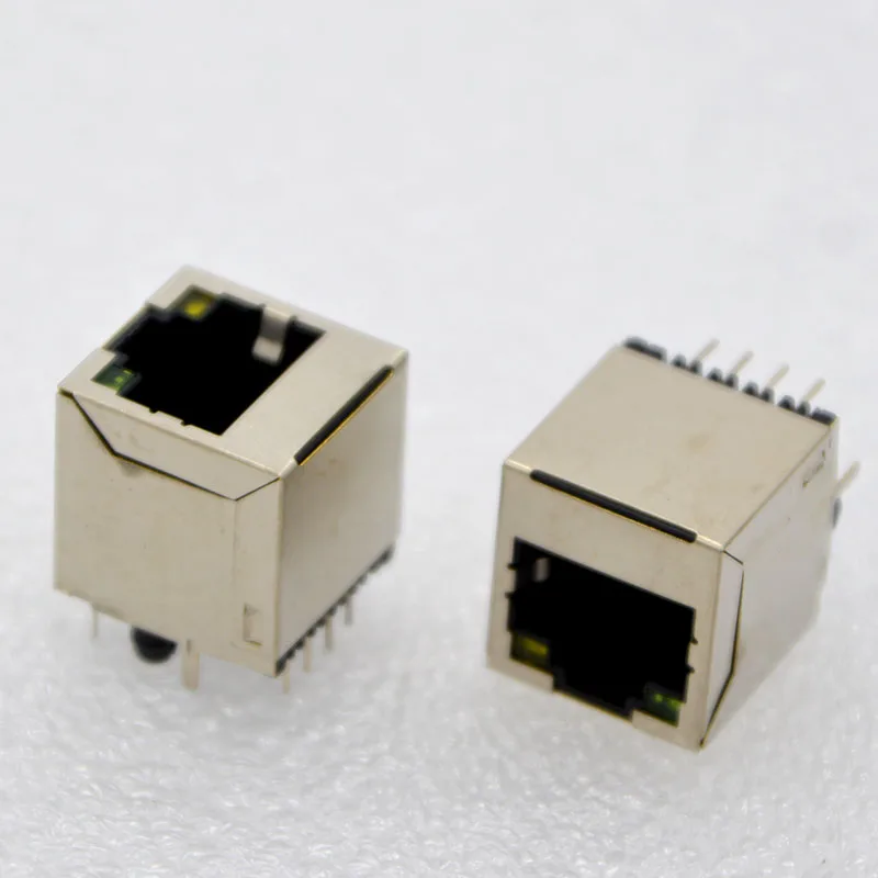 rj45 de cobre com soquete de rede, envio grátis, 100 peças