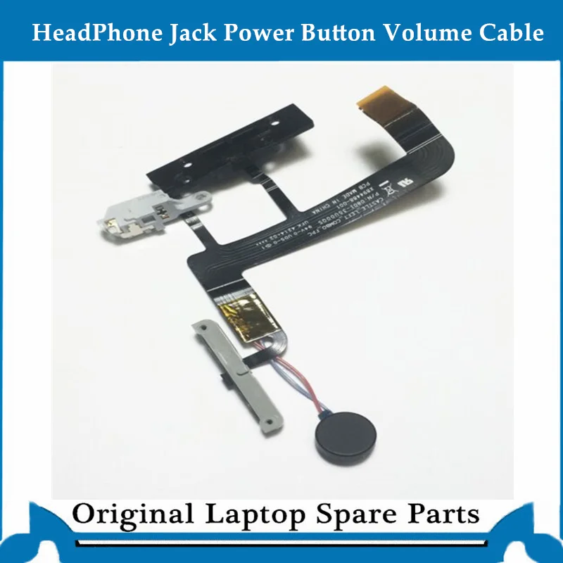 HEADPHONE JACK with Flex Cable Power Button Volume Jack For Microsoft Surface Pro 3 1631