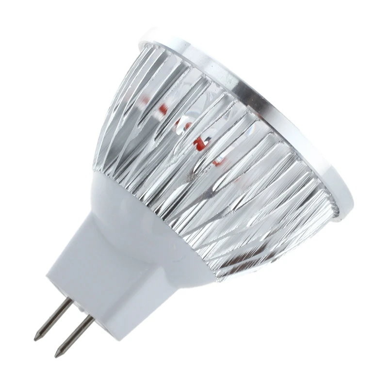 Мода-MR16 Светодиодный прожектор 3 белый свет 6500K 6W DC/12 V AC