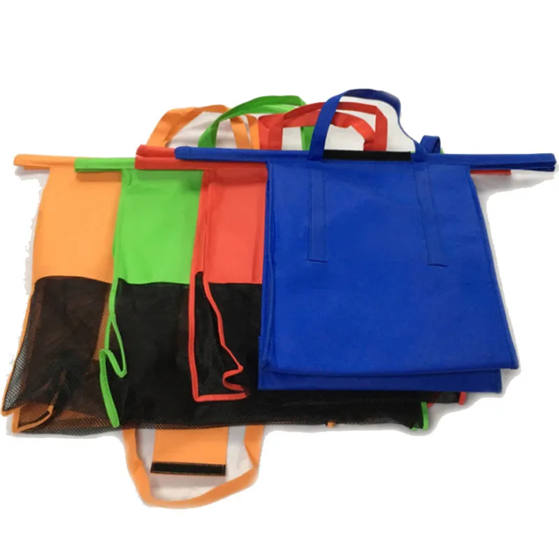 4 шт./компл. корзина мешки легко Применение и Heavy Duty Bolsas складные многоразовые