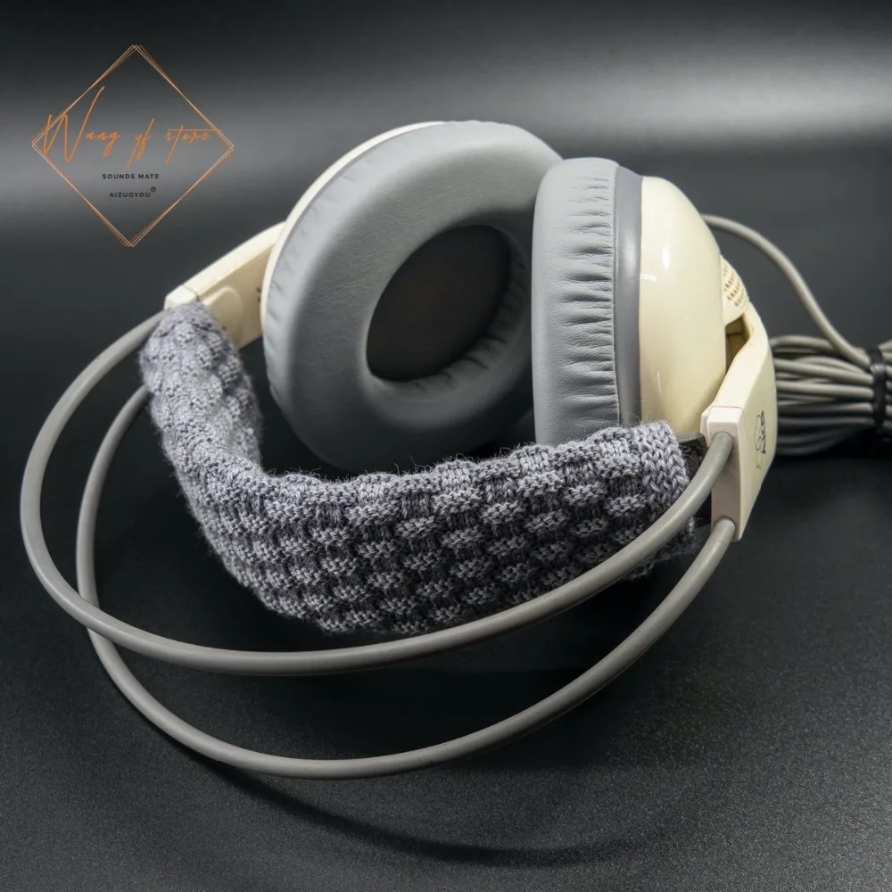 Pure Wool Headband Cushion Top Head Pads For Xonar X6 Gaming Headset Headphone Hand Made