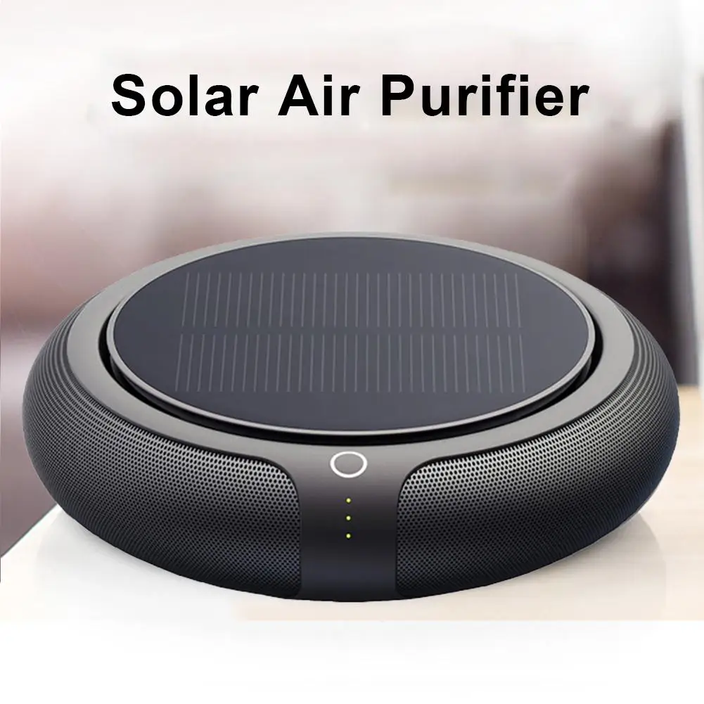 

1Set Car Air Purifiers Solar Car Defogging Oxygen Bar In Addition To Formaldehyde Odor Sterilization Car Purifier