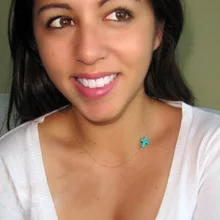 Винтажное женское ожерелье ювелирные изделия синий крест подвеска на шею простое колье-ошейник ручной работы XL349