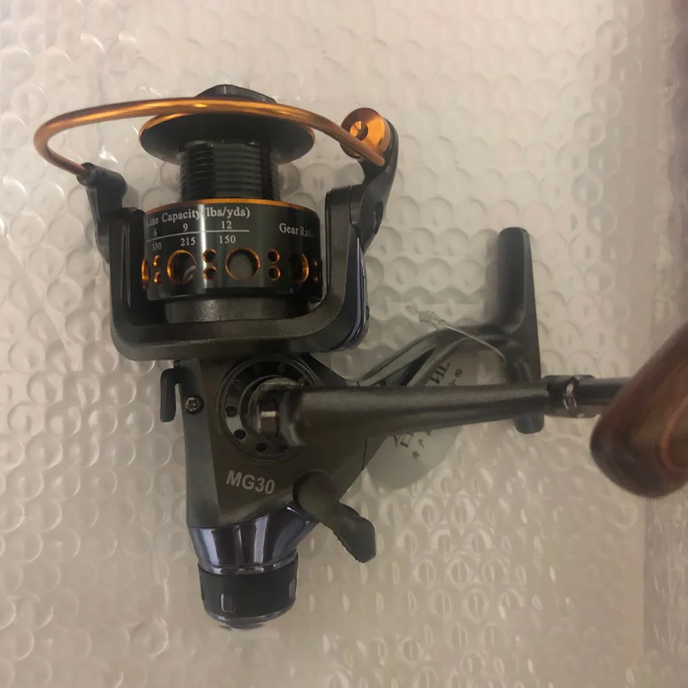 2018 New Double Brake Design Fishing Reel Super Strong Carp Fishing Feeder Spinning Reel Spinning wheel type fishing wheel MG