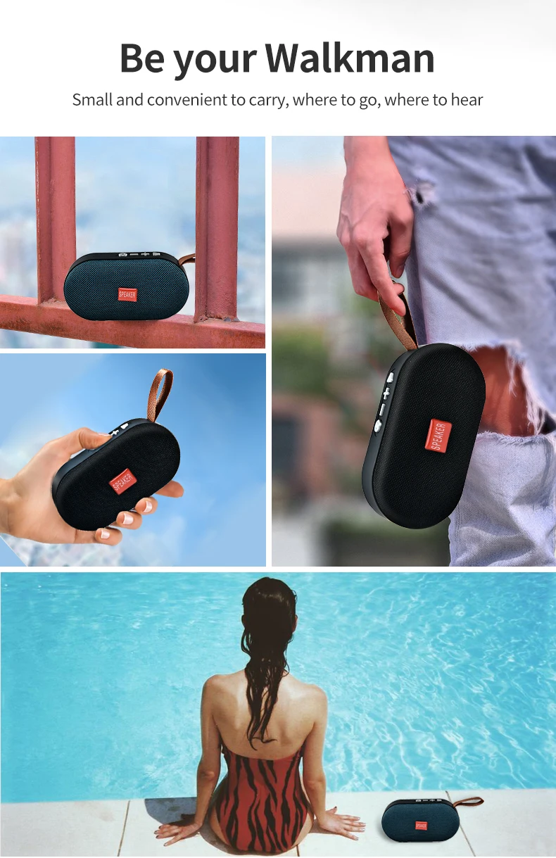 TKEY Портативный Мини Bluetooth динамик беспроводной Hands Free водонепроницаемый динамик s для ванной комнаты автомобиля открытый сабвуфер музыка громкоговоритель