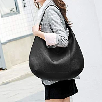 

Large-Capacity Wear-Resistant Lychee Tote Bag Handbag Fashion Shoulder Bag