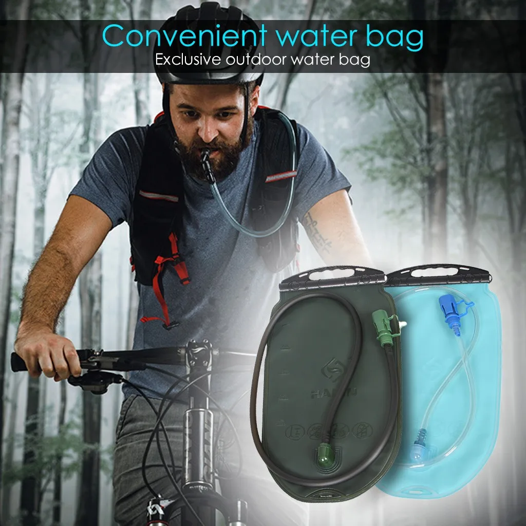 Открытый Кемпинг Пикник 2PCS2. 5L ТПУ складная сумка для воды рюкзак сумка для воды Открытый Кемпинг Туризм езда пикник посуда столовые приборы