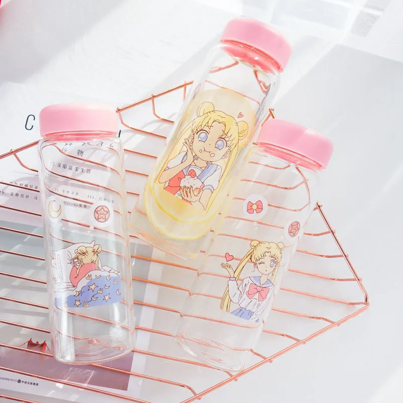 Cosplay&ware Anime Sailor Moon Water Bottle Cosplay Transparent Glass Cup Portable Travel Halloween Christmas Cartoon -Zentai shop online Hd6d02cdf24104bc28971a3376eb45f0bR.jpg