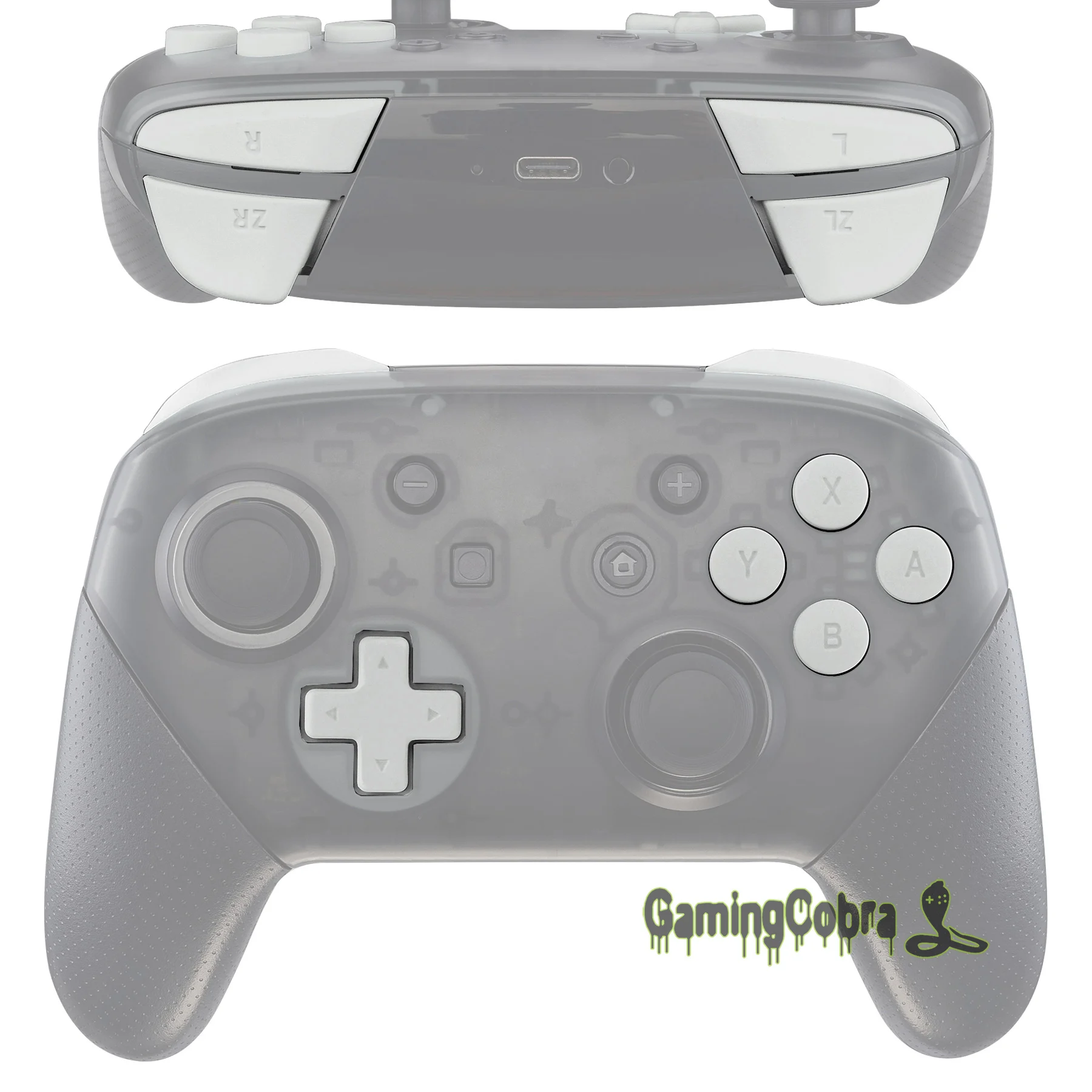 Substituição de Botões com Ferramentas para Nintendo Extrerate Reparo Chave Abxy D-pad zr zl r Switch Pro Controller - Image 6