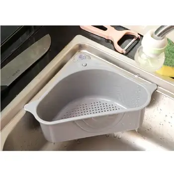 

Suction Cup Sink Multifunctional Storage Rack Multi Purpose Washing Sponge Drain Rack High Quality Plastic Kitchen Organizer