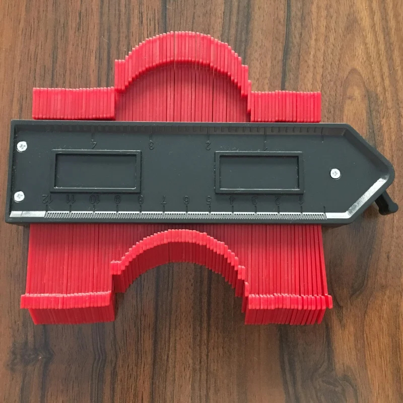 

Multifunctional Outline Duplication Gauge With Locking Mechanism Precisely Copy Irregular Shapes Woodworking Measuring Tools