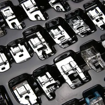 

Multifunctional Exquisite Household Sewing Machine Accessories Presser Foot Set-42 Lite English Version