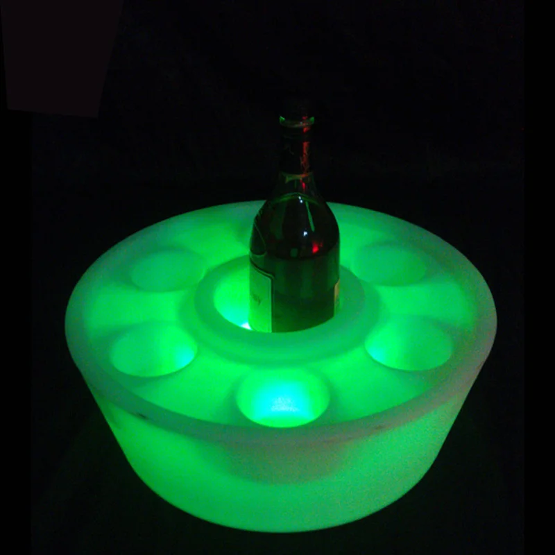 Новое поступление светодиодная подсветка для бара винный держатель Illumilated