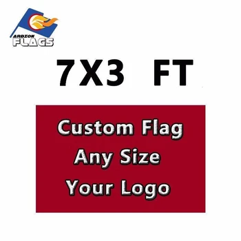 

3x7FT Free Design Customize LGBT Flag 100D Polyester 210X90cm Custom Banners All Logos and Colors and Sizes New Sale