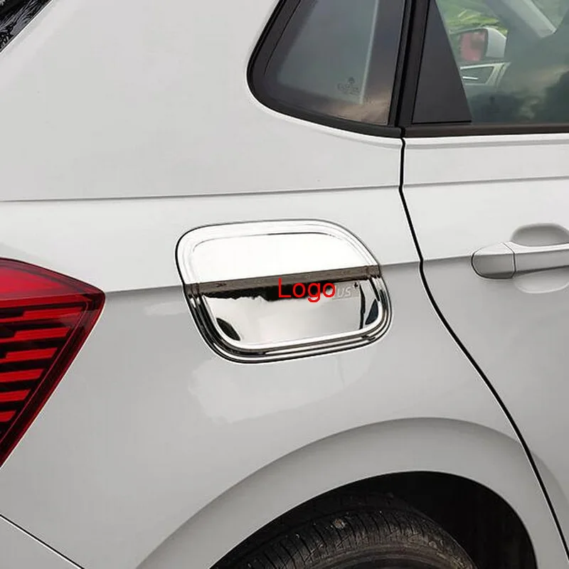 Tonlinker внешняя наклейка на бак автомобиля с логотипом для Volkswagen POLO, автомобильный Стайлинг, 1 шт. наклейка на крышку из нержавеющей стали