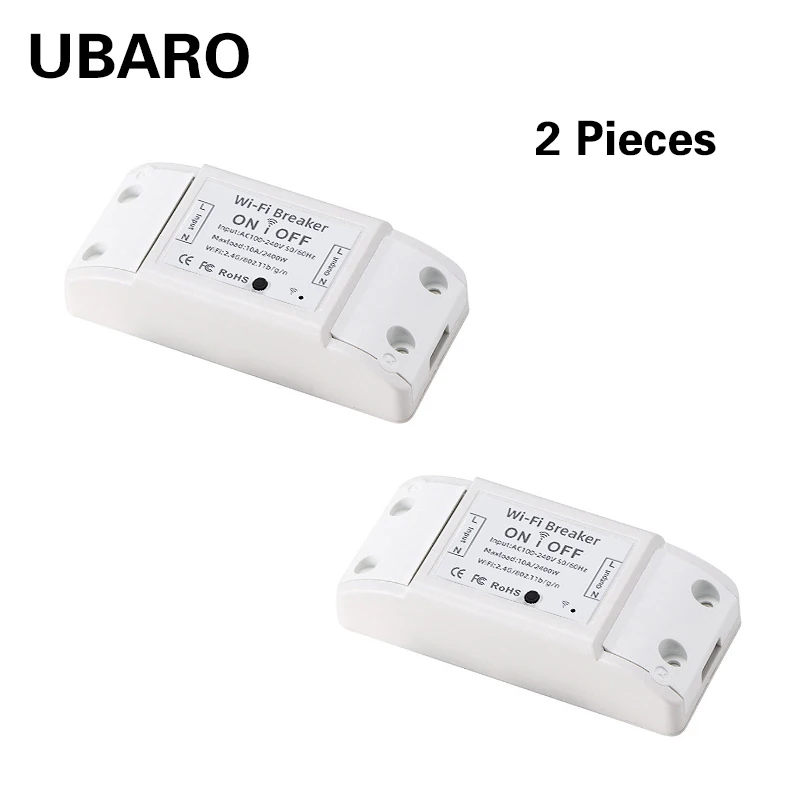 Базовый Беспроводной Wi Fi переключатель UBARO Tuya для умного дома поддержка